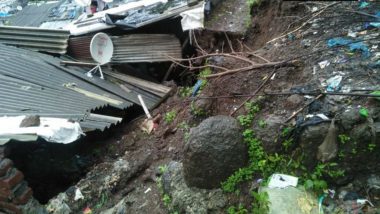 Mumbai: 2 Dead After Wall Collapses in Kalwa Due to Landslide, Several Evacuated