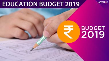 Education Budget 2019: Nirmala Sitharaman Announces National Research Foundation & 'Study in India' Programme in Union Budget