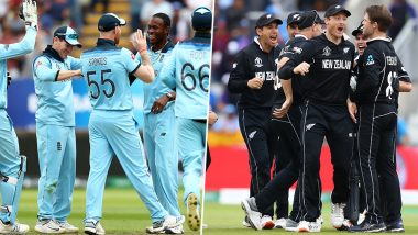 England vs New Zealand, ICC Cricket World Cup 2019 Final: CWC Set For a First-Time Champion as Eoin Morgan And Co. Take On The Black Caps at Lord's