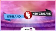 Live Cricket Streaming of England vs New Zealand ODI Match on Ten Sports, Hotstar and Star Sports: Watch Free Telecast and Live Score of ENG vs NZ ICC CWC 2019 Clash on TV and Online