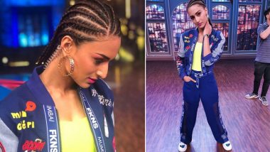 Erica Fernandes Sports a Cool Cornrow Hairstyle on the Sets of Khatra Khatra Khatra (View Pics)