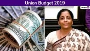 Union Budget 2019&ndash;20: US Corporate Sector Welcomes Indian Budget, Says It Will Attract Foreign Investments