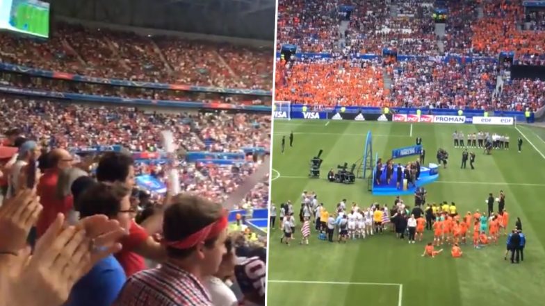 As US Wins FIFA Women's World Cup 2019, Fans Chant 'Equal Pay!' at the Stadium (Watch Viral Video)
