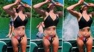 Father Dives Into Water For a 'Cool' Background Effect For Daughter's Photo and Twitter Bestows Him With 'Dad of the Year' Award