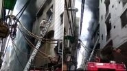 Delhi Fire: 3 Dead After Blaze Engulfs Rubber Factory in Jhilmil Industrial Area