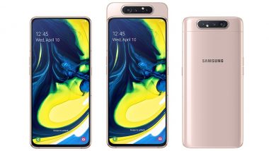 Samsung Galaxy A80 India Launch This Month; To Get Rotating Triple Camera & Snapdragon 730G SoC