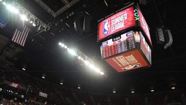 California Earthquake Shakes NBA Summer League Game Between New York Knicks, New Orleans Pelicans