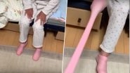 Grandma Wears Grandson's Sex Toy Mistaking Them for Thermal Socks, Watch Funny Video