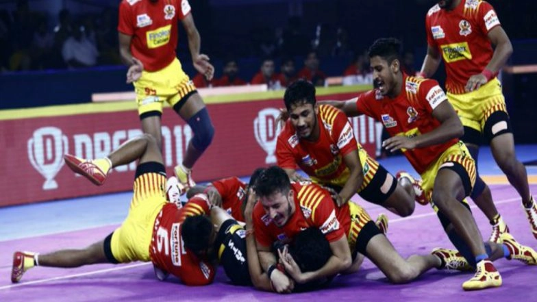 PKL 7 Match Results: Gujarat Fortune Thrash Defending Champions Bengaluru Bulls 42-24