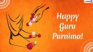 Happy Guru Purnima 2020 HD Images, Greetings & Wallpapers: Vyasa Purnima Quotes, Photos, and Messages You Can Send Your Teachers as a Thank You