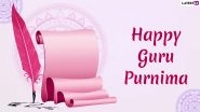 Guru Purnima 2021 Dos and Don'ts: Things to Do on Vyasa Purnima to Celebrate the Day of Gurus and Teachers