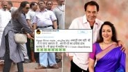 Dharmendra Trolls Wife Hema Malini&rsquo;s Sweeping Act but Apologises to Her Later on Twitter