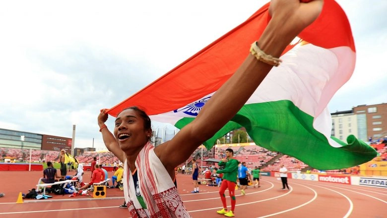 Netizens Praise Hima Das As She Sprints to 400m Gold Medal, 5th This Month