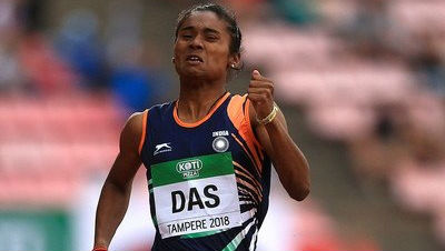 Hima Das Bags Gold in 200 Metre Race at Poznan Athletics Grand Prix 2019 in Poland