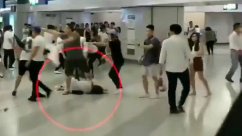 46 Injured as Rod-Wielding Mob Storms Hong Kong Railway Station