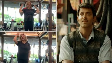 Hrithik Roshan’s Mother Dances to Super 30 Song Jugrafiya While Working Out in This Adorable Video