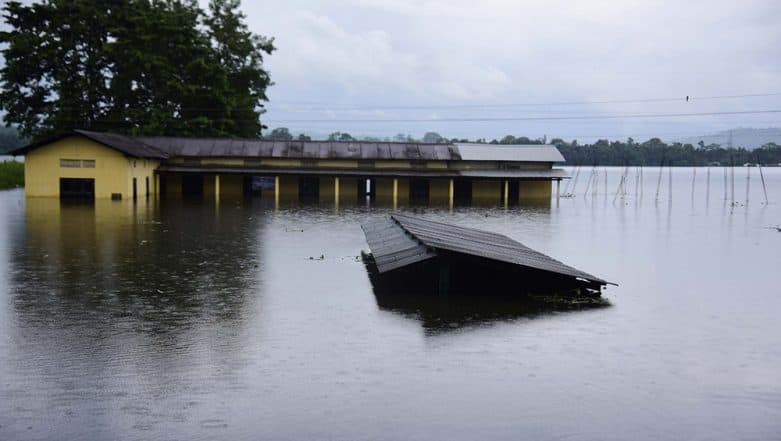 Assam Floods: 25 Districts Submerged, 5 Lakh People Affected; 488 People Rescued by Indian Army