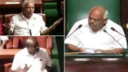 Karnataka Floor Test: Ruckus in Assembly During Debate as Congress, JDS Accuse BJP of Destabilising Kumaraswamy Govt Ahead of Trust Vote