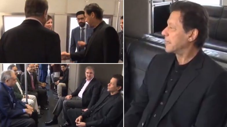 Imran Khan Takes Metro After Donald Trump Administration Sends No Officials to Receive Pakistan Prime Minister on His Three-Day Official Visit to US