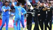 India vs New Zealand Dream11 Team Predictions: Best Picks for All-Rounders, Batsmen, Bowlers & Wicket-Keepers for IND vs NZ in ICC Cricket World Cup 2019 Semi-Final 1 Match