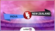 Live Cricket Streaming of India vs New Zealand CWC Semi-Final Match on DD Sports, Hotstar and Star Sports: Watch Free Telecast and Live Score of IND vs NZ ICC CWC 2019 ODI Clash on TV and Online