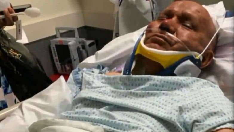 Hindu Priest Swami Harish Chander Puri Attacked Near Temple in US Hindu Priest Swami Harish Chander Puri Attacked Near Temple in US