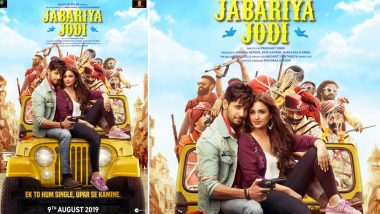 Jabariya Jodi Gets Postponed to This Date! Will Sidharth Malhotra and Parineeti Chopra Starrer Get Advantage of Bakra Eid 2019?