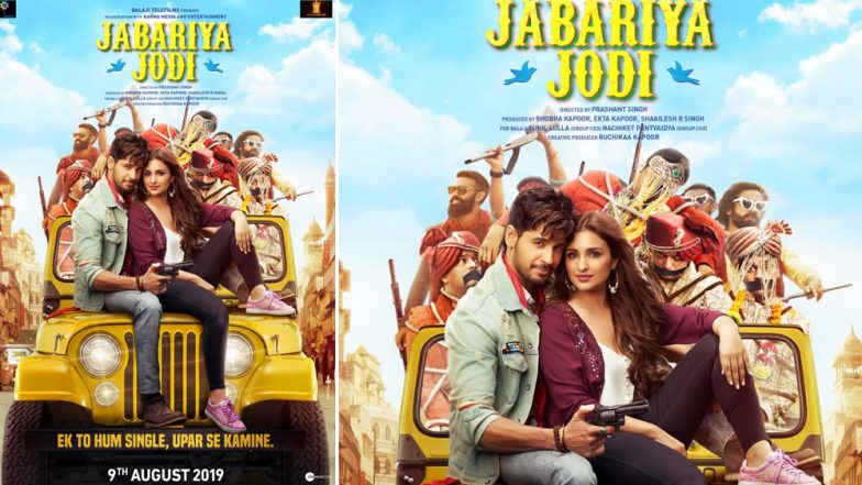 Jabariya Jodi Box Office Collection Day 1: Sidharth Malhotra and Parineeti Chopra's Latest Release Is Off to a Dull Start, Mints Rs 3.15 Crore