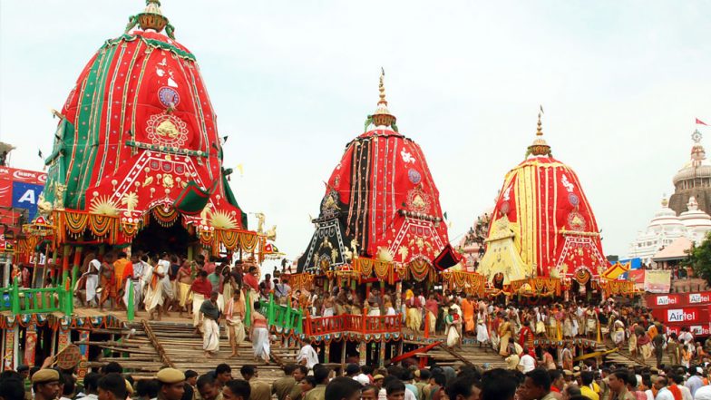 Jagannath Rath Yatra 2020: Odisha Govt Welcomes Supreme Court's Decision to Allow Puri Rath Yatra