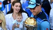 Jason Roy&rsquo;s Four-Month-Old Daughter Looking Cutely at World Cup 2019 Trophy Will Melt Your Heart, View Adorable Photo
