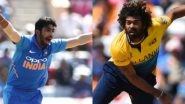 Jasprit Bumrah Praises Lasith Malinga, Says &lsquo;He Is the Best Yorker Bowler in the World&rsquo;
