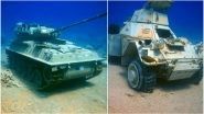 Jordan Unveils Underwater Military Museum Full of Tanks Aiming to Boost Tourism And the Sight is Pretty Cool! (Pics & Video)