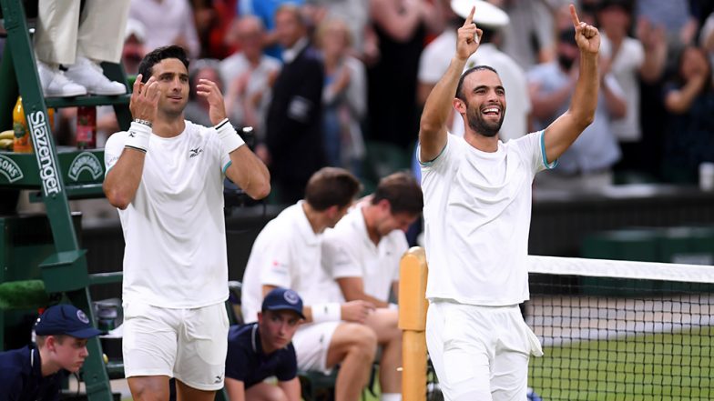 Wimbledon 2019: Juan Sebastian Cabel-Robert Farah Create History With Second Longest Men's Doubles Tennis Match, Beat Nicolas Mahut-Edouard in 4 Hours 57 Minutes