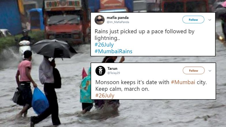 26 July: Heavy Rains Batter Mumbai, Reminding People of 2005 Floods 14 Years Ago on Same Date