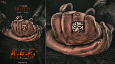 KGF: Chapter 2 Poster: ‘Adheera’ Is Here and We Think It Is Sanjay Dutt, Ready to Take On Yash in the Sequel!