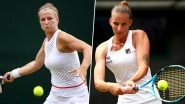 Karolina Pliskova vs Karolina Muchova, Wimbledon 2019 Live Streaming & Match Time in IST: Get Telecast & Free Online Stream Details of Round of 16 Tennis Match in India