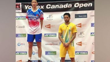 Canada Open 2019: Silver for Shuttler Parupalli Kashyap, Loses to China's Li Shi Feng in Final