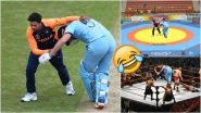 Kuldeep Yadav and Jonny Bairstow&rsquo;s Awkward Collision Sparks Funny Memes! See Hilarious Moment From IND vs ENG World Cup 2019 Match