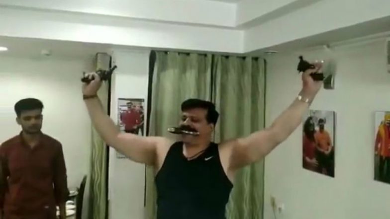 Kunwar Pranav Singh Champion, Seen Brandishing Guns in Viral Video, Suspended From BJP For 6 Years