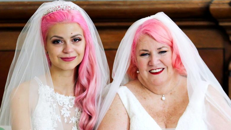 Lesbian Couple Mistaken For Grandma Granddaughter Get Married Unaffected By The 37 Year Age Gap