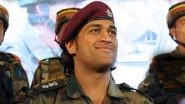 MS Dhoni Likely to Unfurl Tricolour in Leh on Independence Day