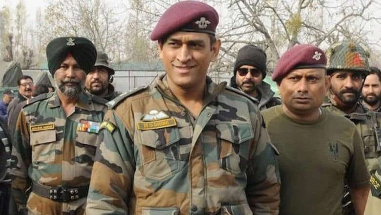 Ms Dhoni Joins 106 Territorial Army Battalion In Kashmir Valley Training To Continue Till 9513