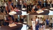 MS Dhoni Has Daughter Ziva By His Side While Cutting Birthday Cake in This Adorable Video! Watch Sakshi and Team India Players Celebrate MSD's B-Day