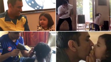 MS Dhoni Birthday Special! Five Cute Videos Which Show the Adorable Father-Daughter Relationship of Mahi and Ziva