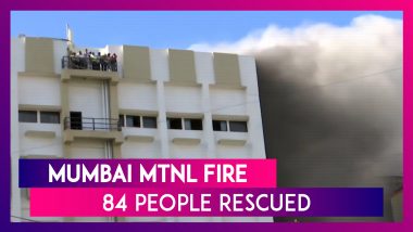 MTNL Building Fire in Mumbai: All 84 People Rescued, 1 Fireman Injured