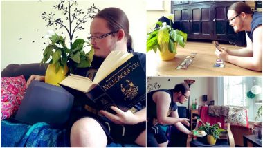 Woman Asks Roommate to Take Care of Her Plants While She's Away; He Reads, Plays Cards and Cooks For Them! Funny Tweet Goes Viral