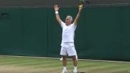 Wimbledon 2019: Iranian-French 63-Year-Old Mansour Bahrami's Underarm Serve Prompts Grand Slam to Ask Nick Kyrgios' Thoughts, Watch Video