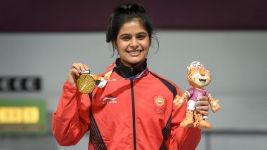 Manu Bhaker Clinches Gold in Women’s 10m Air Pistol Event of 2019 Asian Shooting Championships
