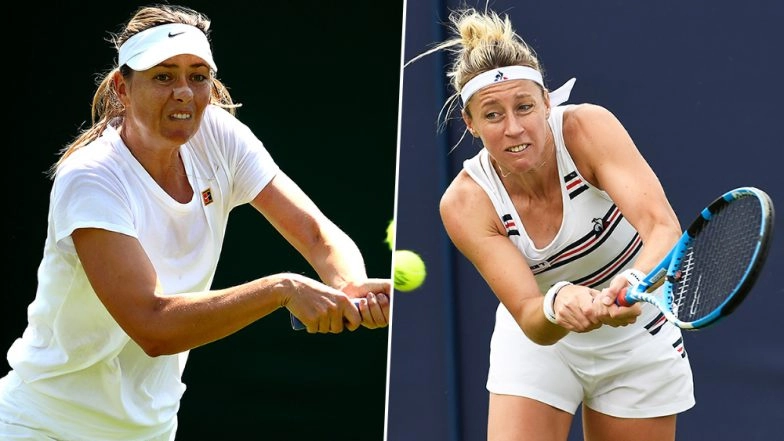 Maria Sharapova vs Pauline Parmentier, Wimbledon 2019 Live Streaming & Match Time in IST: Get Telecast & Free Online Stream Details of First Round Tennis Match in India