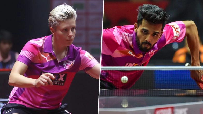 Ultimate Table Tennis 2019: Matilda Ekholm, Sanil Shetty Guide RP-SG Mavericks Kolkata to an Easy Win Over Puneri Paltan